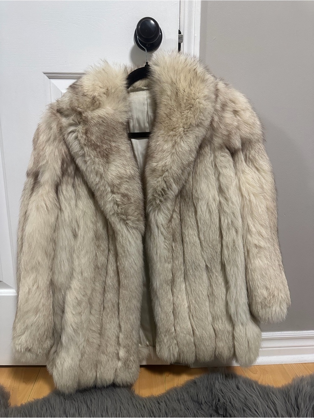Papas real fur coat form Japan
